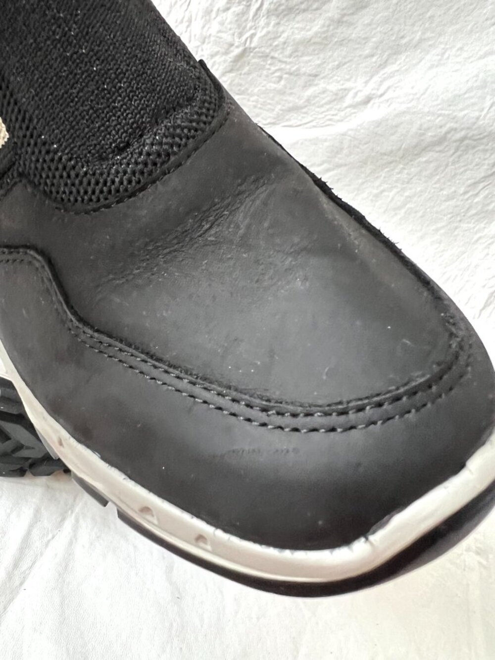 Santana Canada winter boots black knit sock 40 9 Terri Lea water resistant - Picture 11 of 12